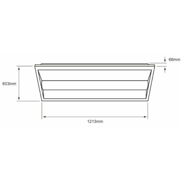 |INT P/OFICINA 50W100-277V7250LM4000K B - Imagen 2