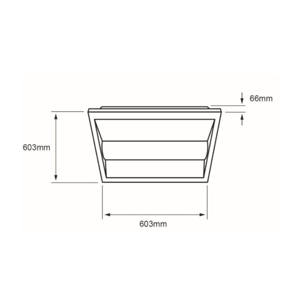 |INT P/OFICINA 50W100-277V7250LM4000K B - Imagen 3
