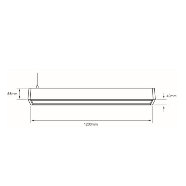INTERIOR LED 21W/39W 100-277V 3000K BLCO - Imagen 4