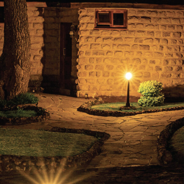 |Lampara LED 100-240V/12V mini poste de exterior IP65 - Imagen 2