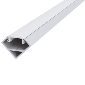|Perfil lineal de aluminio para esquina con difusor