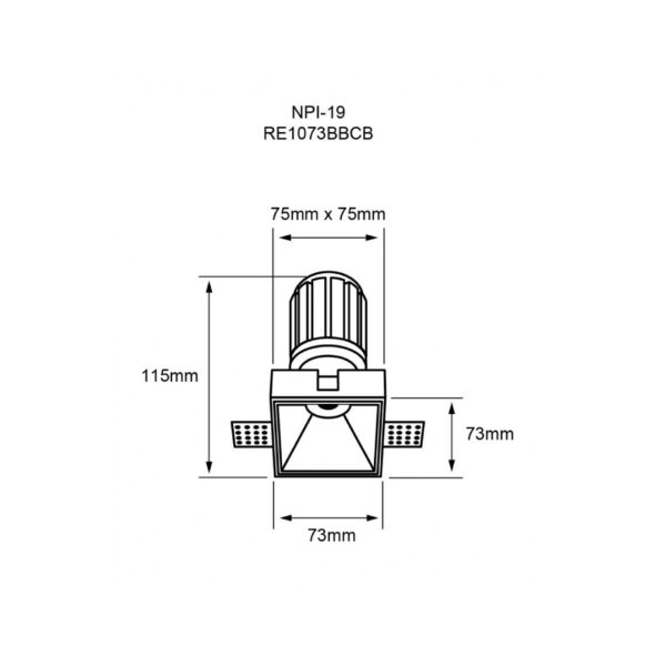 |Downlight de Empotrar en techo 15W 100-240V - Imagen 3