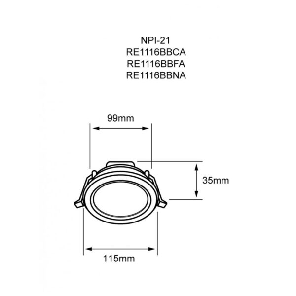 |LITEPAD R 6W 120¿ 6000K 127-277V BCO - Imagen 2
