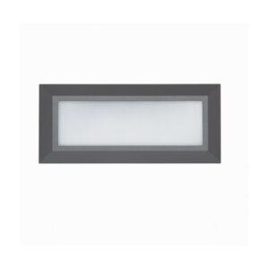 |Luminario Walklight LED 11W 3000K 127V GRIS
