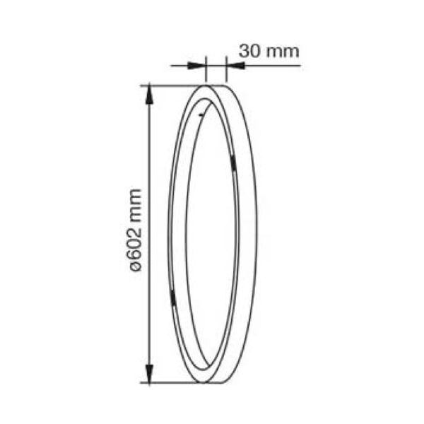 |EGGO DISE„O LED 12W 3000K 127-277V SAT - Imagen 2