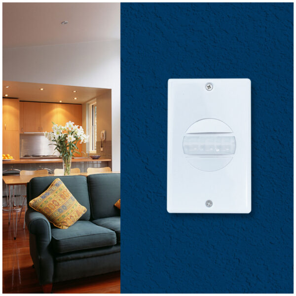 SENSOR DE MOVIMIENTO 180º INFRARROJO SWITCH PARA PARED - Imagen 4