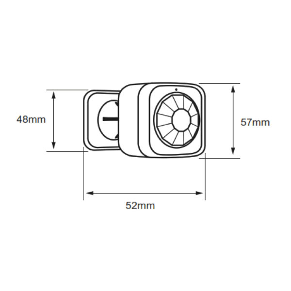 |SENSOR DE MOVIMIENTO DE TECNOLOGÍA INFRAROJO PARA AUTOMATIZACIÓN - Imagen 2