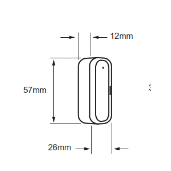 |SENSOR DE APERTURA MAGNÉTICO PARA AUTOMATIZACIÓN - Imagen 2