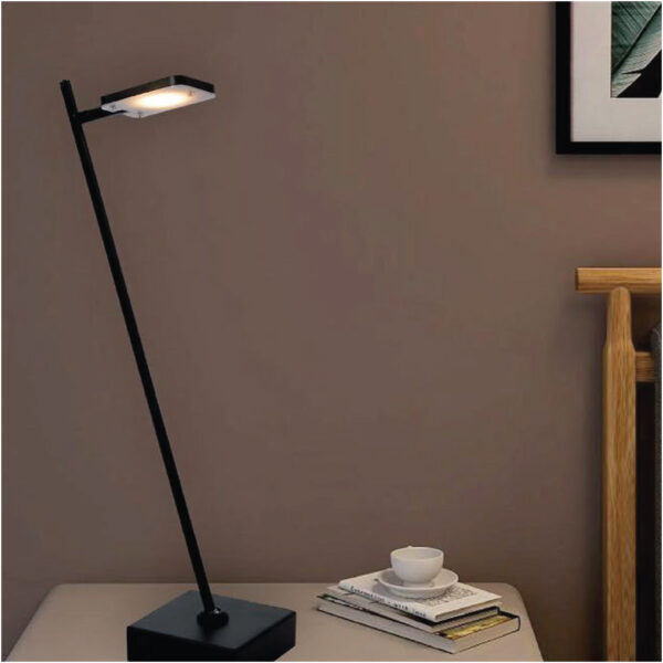 LAMPARA LED DE MESA  SAN VICENTE VELADOR56 6W, 100-240V, 350LM, 3000K NGR