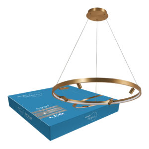 |LAMP-COLG. LED CURAZAO PENSIL 42W, 127V, 2300LM,  3000K DOR