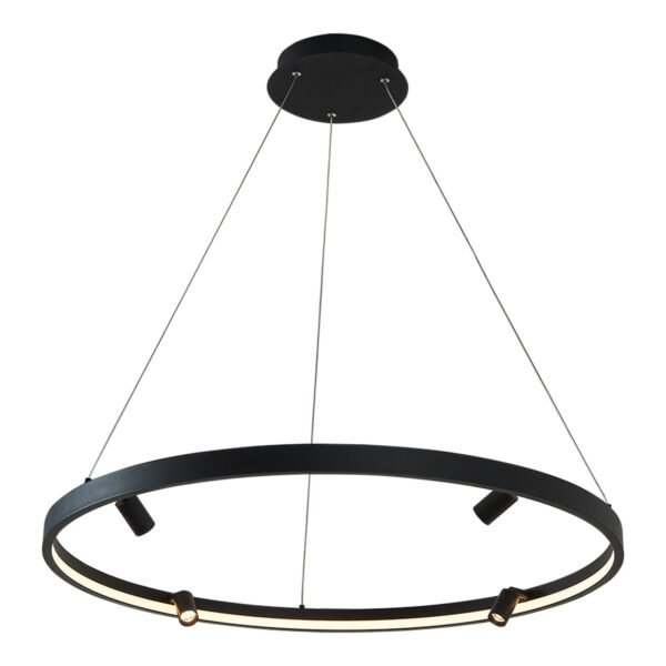 |LAMP-COLG. LED CURAZAO PENSIL 42W, 127V, 1700LM,  3000K NGR