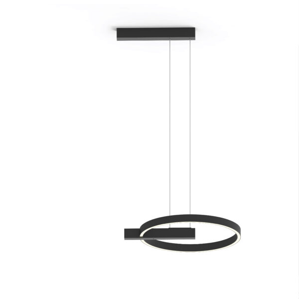 LAMP-COLG. LED AZORES PENSIL 34W, 100-240V, 1500LM, 3000K NGR