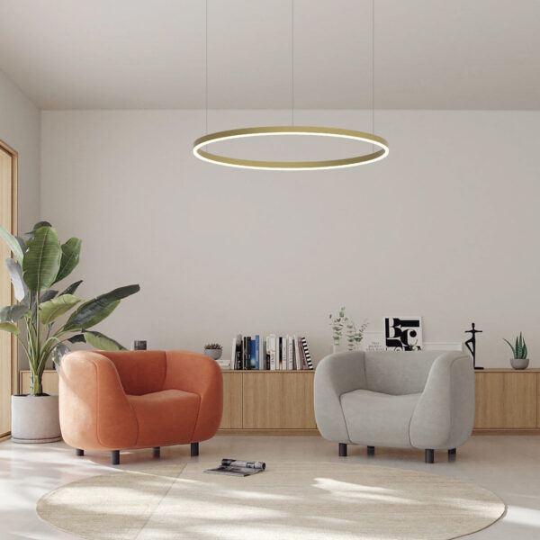 LAMP-COLG. LED MARTINICA PENSIL 80 40W, 127V, 1800LM, 3000K DOR - Imagen 3