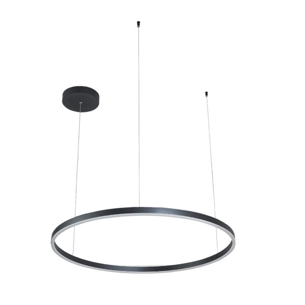 LAMP-COLG. LED MARTINICA PENSIL 80 40W, 127V, 1250LM, 3000K NGRO