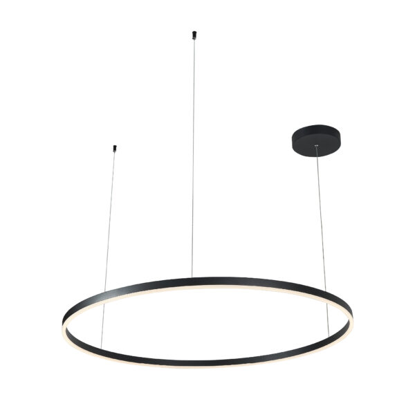 LAMP-COLG. LED MARTINICA PENSIL 100 70W, 127V, 2400LM, 3000K NGRO