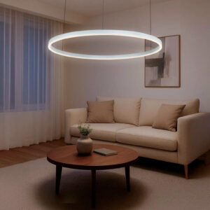 |LAMP-COLG. LED MARTINICA PENSIL 150 105W, 127V, 5550LM, 3000K BCO