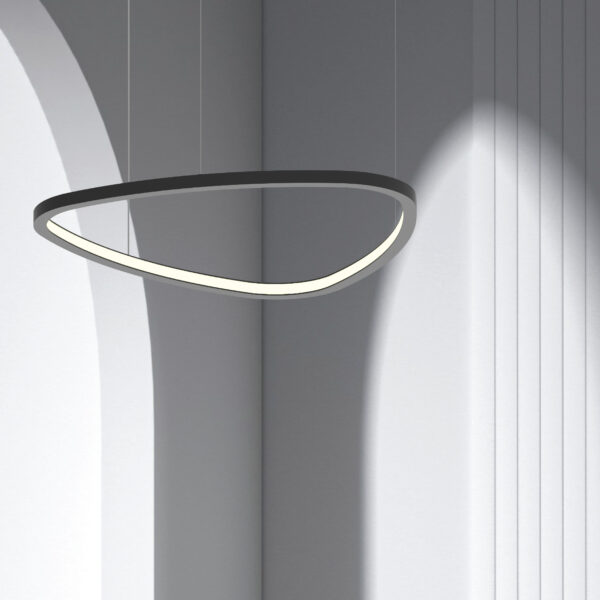 LAMP-COLG. LED VIS PENSIL 40W, 127V, 900LM, 3000K NGR