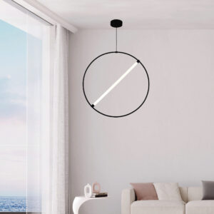LAMP-COLG. LED ISQUIA PENSIL 26W, 100-277V, 1200LM, 3000K NGR
