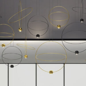 LAMP-COLG. LED LANZAROTE 32W, 127V, 2150LM, 3000K DOR
