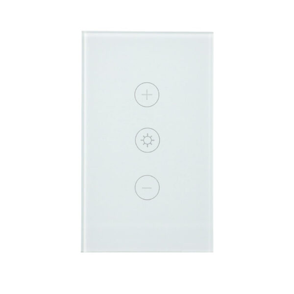 |INTERRUPTOR DE LUZ INTELIGENTE CREATOR IV, 3 BOTONES TÁCTILES, WI-FI, BCO