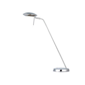LUMINARIA DE MESA COLOR CROMO 1 X 5 W ARIES