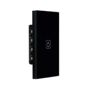 |APAGADOR INTELIGENTE WIFI 2 BOTONES TÁCTILES, CREATOR II NGRO