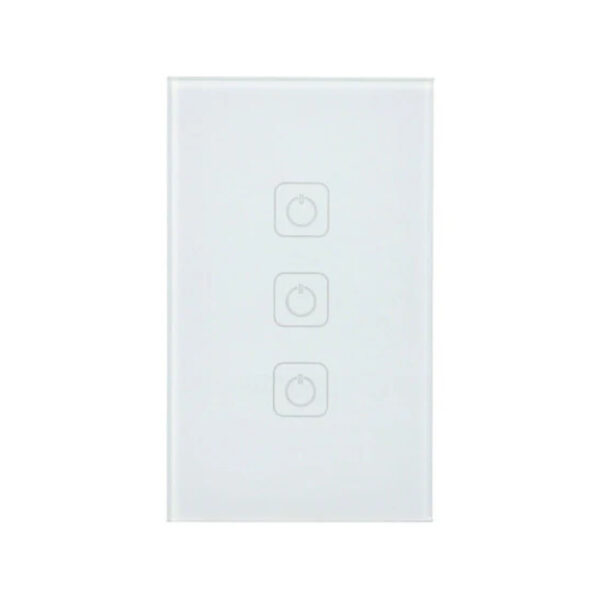 |APAGADOR INTELIGENTE WIFI,  3 BOTONES TÁCTILES, S/NEUTRO CREATOR SN III BCO - Imagen 2