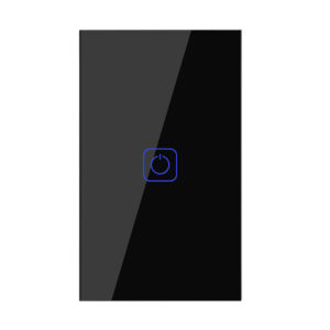 |INTERRUPTOR DE LUZ INTELIGENTE, 1 BOTÓN TÁCTIL, WI-FI, NGRO
