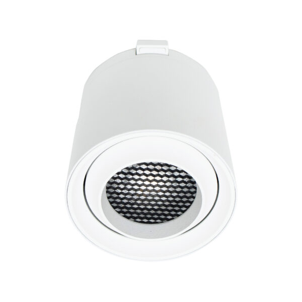 SPOT FIJO PARA TRACKLIGHT MAGNÉTICO DE 48V, COLOR BLANCO CON ILUMINACIÓN EN 3000 K