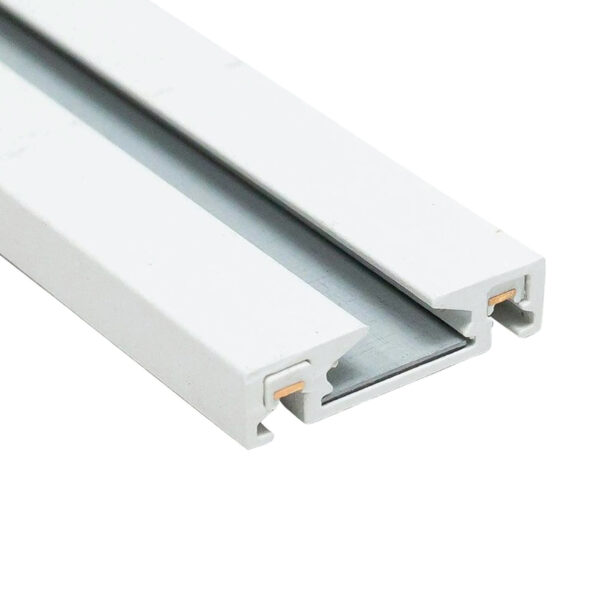 BASE PARA TRACKLIGHT PARA SOBREPONER SLIM EN COLOR BLANCO - Imagen 3
