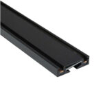 BASE PARA TRACKLIGHT PARA SOBREPONER SLIM EN COLOR NEGRO