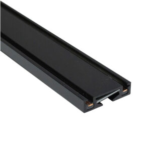 BASE PARA TRACKLIGHT PARA SOBREPONER SLIM EN COLOR NEGRO