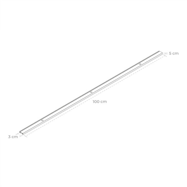 BASE PARA TRACKLIGHT PARA SOBREPONER SLIM EN COLOR NEGRO - Imagen 2