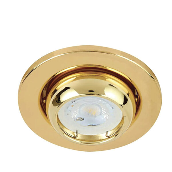 OJO D/BUEY P/CAJA OCTAGONAL ORO+MR16 LED/5.5W/L.DE DÍA - Imagen 3