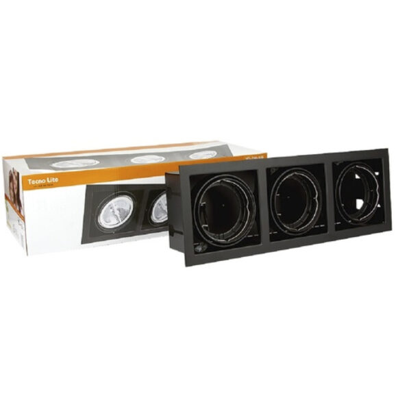EMPOTRADO AR-111 NEGRO 100-127V /12V - Imagen 2