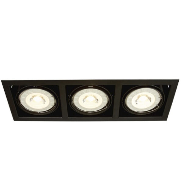 EMPOTRADO AR-111 NEGRO 100-127V /12V - Imagen 3