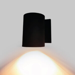 LAMP-MURO. EXTERIOR, BANGO I 12W, 100-240V, 800LM, IP65 NGRO