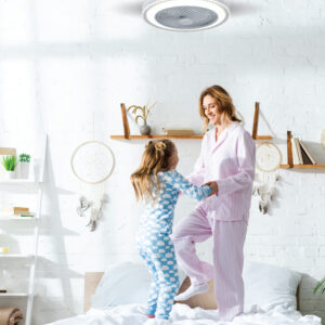 LAMP./VENTILADOR FRESH 37W, 110-130V, 5180LM, 3000-6500K BCO