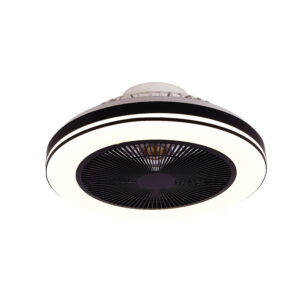 LAMP./VENTILADOR BREEZE 37W, 110-130V, 5180LM, 3000-6500K NGRO