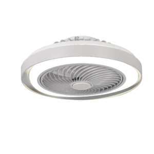 LAMP./VENTILADOR CAPRI 37W, 110-130V, 5180LM, 3000-6500K BCO